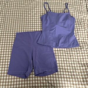 Lululemon Set in Dark Lavender
